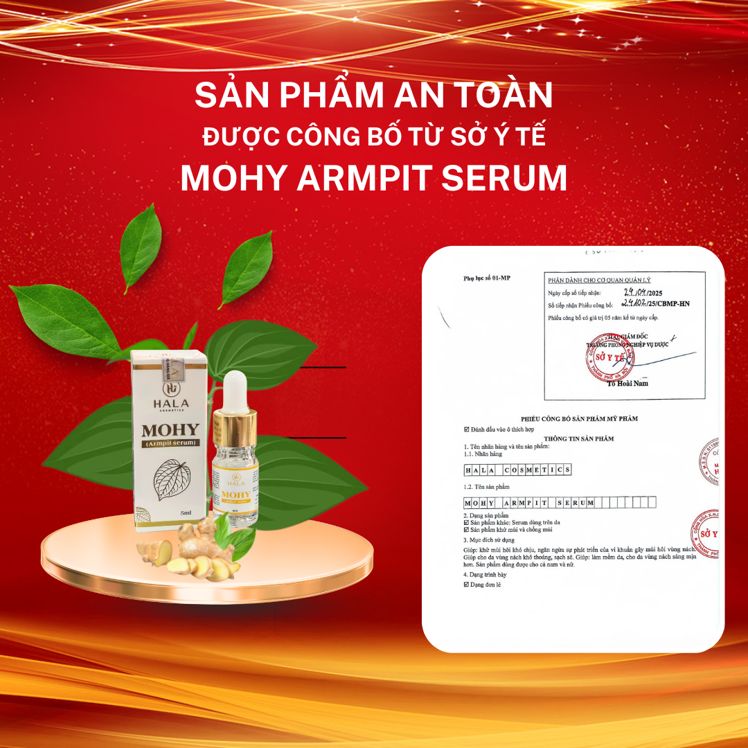 Chứng nhận MOHY Serum